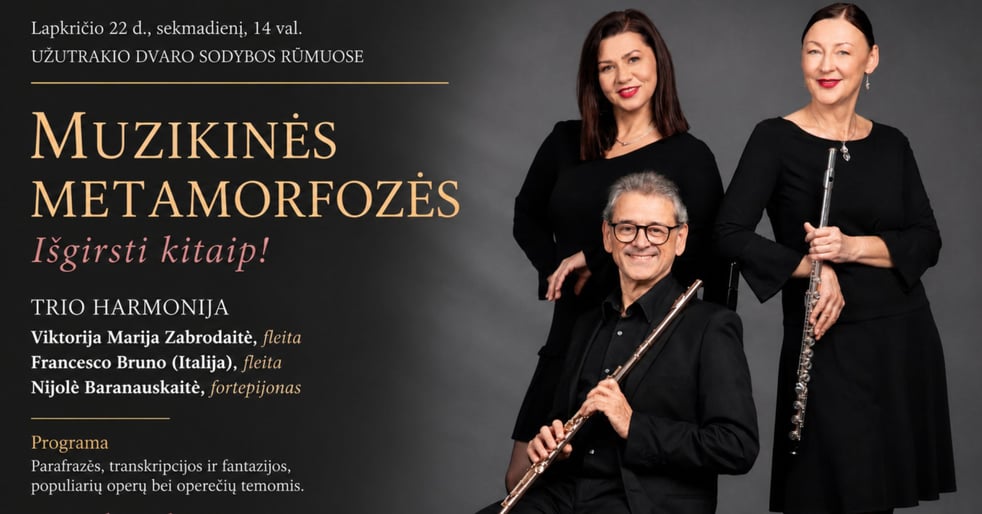 MUZIKINĖS METAMORFOZĖS | Išgirsti kitaip!