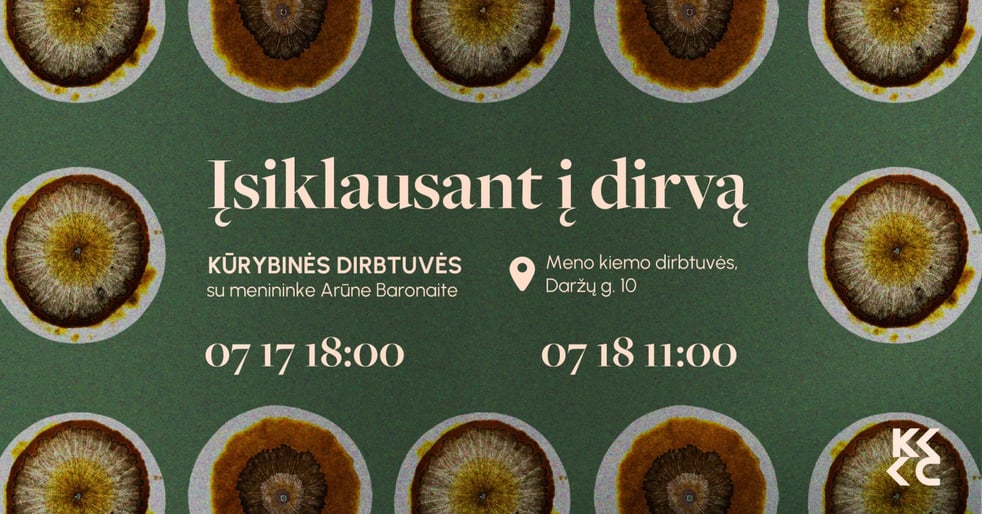 Klaipėdoje vyks kūrybinės dirbtuvės, kviečiančios pažvelgti į dirvą kaip į gyvą istorijų archyvą