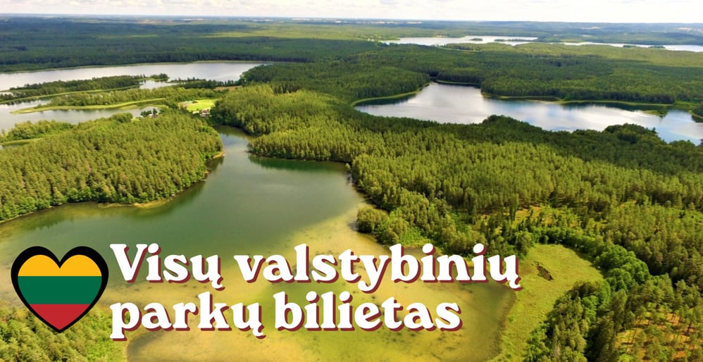 Metinis Lankytojo bilietas (visų valstybinių parkų)