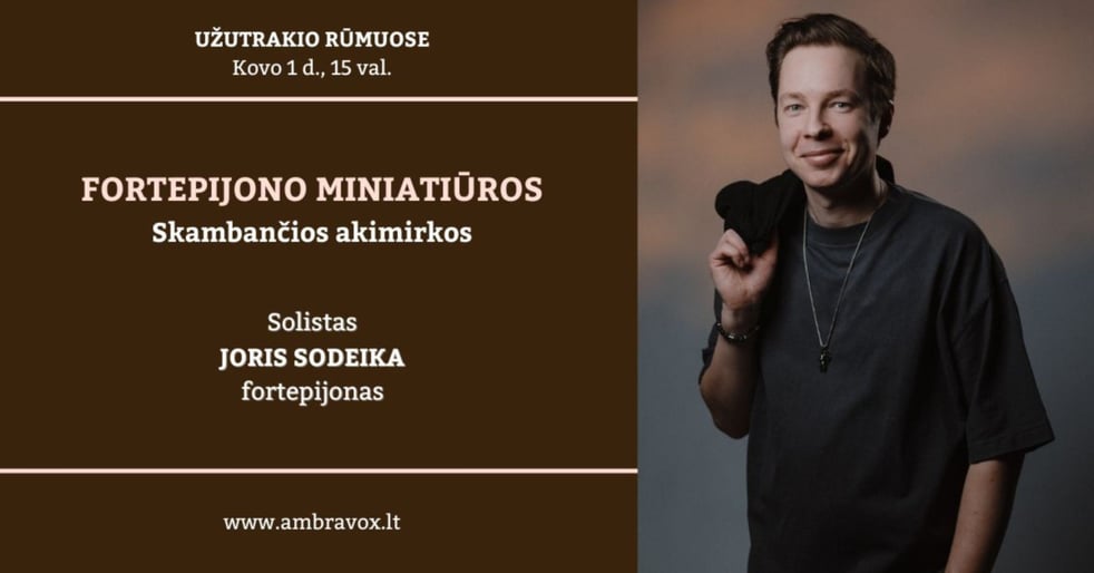 FORTEPIJONO MINIATIŪROS | Skambančios akimirkos