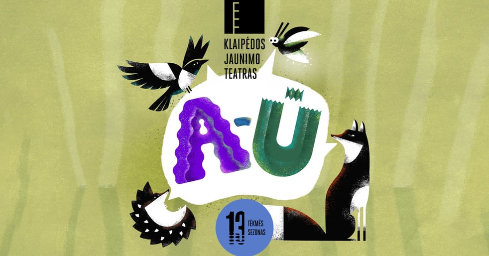 Klaipėdos jaunimo teatras | muzikinis spektaklis kūdikiams A-Ū! | PREMJERA
