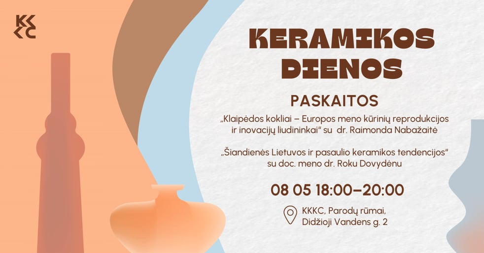 Klaipėdoje – „Keramikos dienos“: paskaitos kvies pažinti miesto koklių istoriją ir šiuolaikinę keramiką