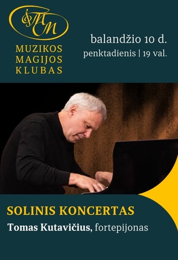 Tomo Kutavičiaus solinis koncertas