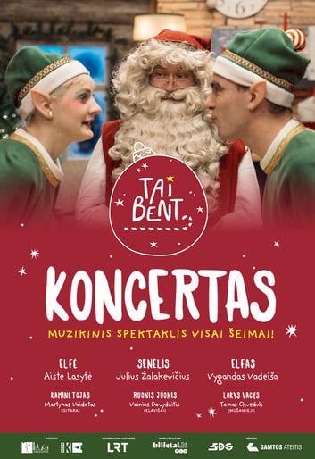 TAI BENT KONCERTAS - spektaklis visai šeimai | VILNIUS