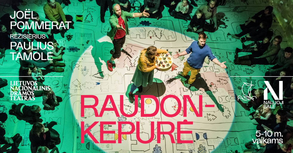 Joël POMMERAT ''RAUDONKEPURĖ'', rež. Paulius TAMOLĖ