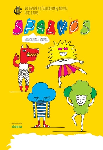 Šokio spektaklis vaikams ''Spalvos''