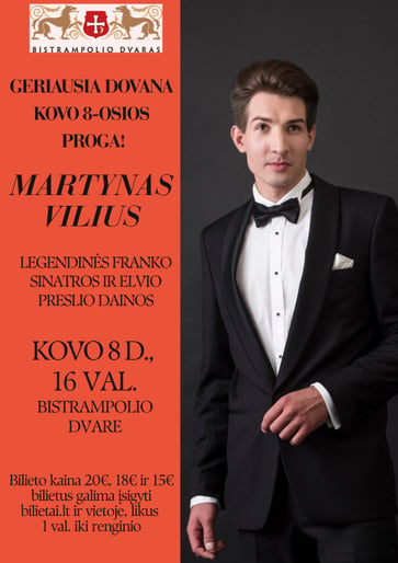 MARTYNAS VILIUS | LEGENDINĖS FRANKO SINATROS IR ELVIO PRESLIO DAINOS