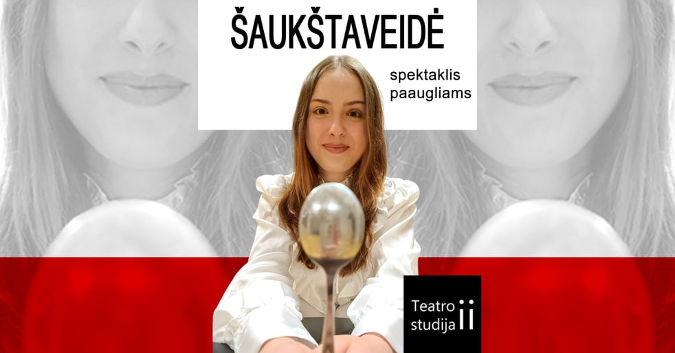 Šaukštaveidė. Spektaklis paaugliams ir jaunimui. Teatro studija II