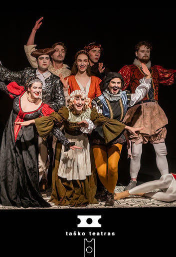 Komedija ROMEO IR DŽULJETA | rež. Ž. Beniušis | Taško teatras (Klaipėda)