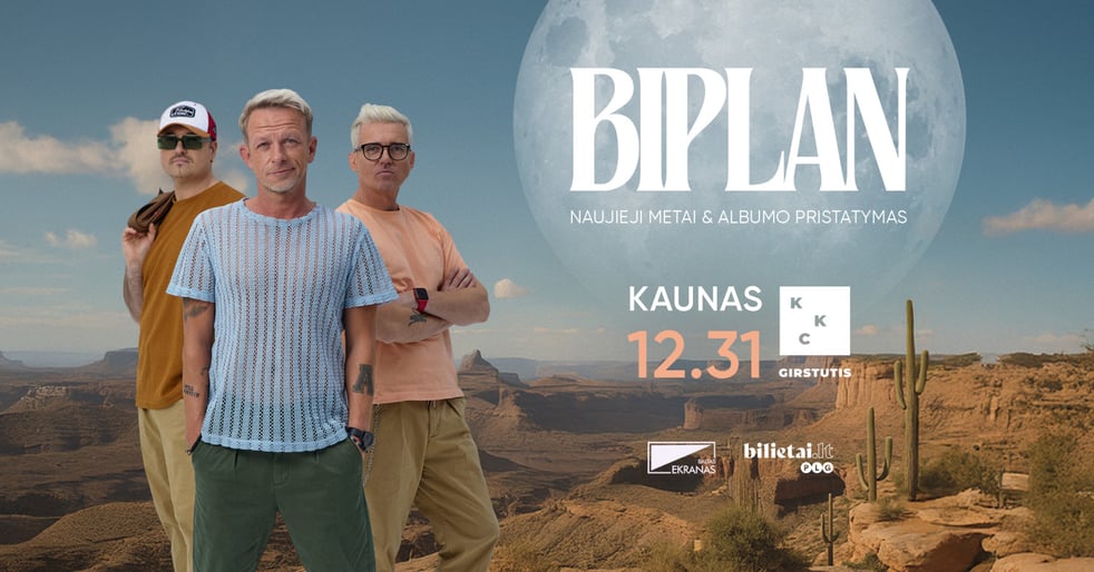 Palydėkime senuosius su BIPLAN