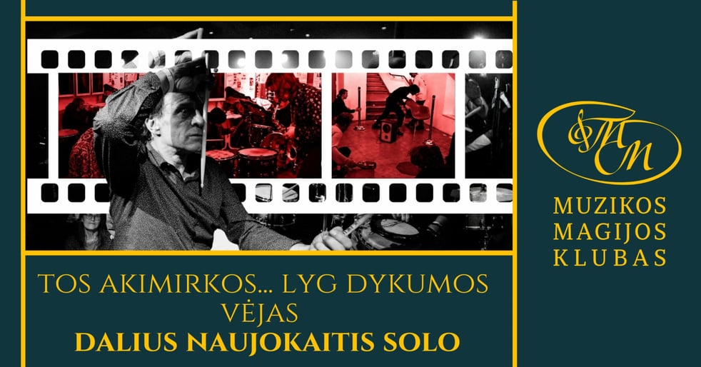 Tos akimirkos... Lyg dykumos vėjas | Daliaus Naujo solo koncertas