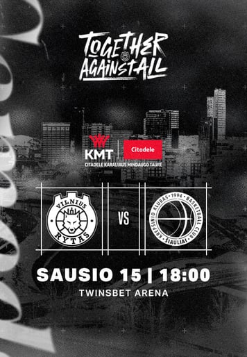 (Perkeltas) KMT ketvirtfinalis: Vilniaus ''Rytas'' - Šiaulių ''Šiauliai''