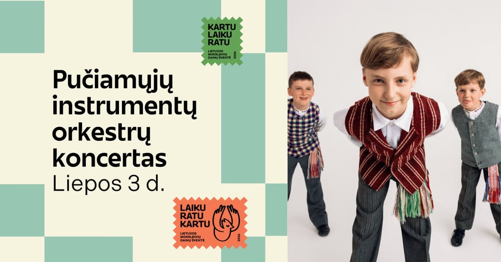 Pučiamųjų instrumentų orkestrų koncertas ''Kartu skambiu ratu''