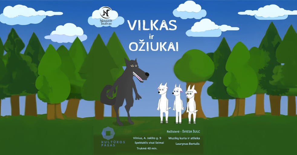 Spektaklis šeimai: Vilkas ir ožiukai