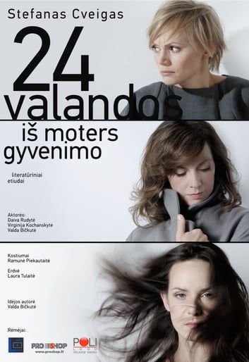 Kamerinis spektaklis ''24 valandos iš moters gyvenimo'' | Palanga