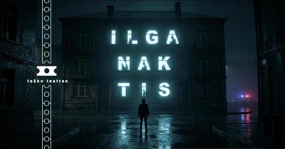 PREMJERA | Psichologinis trileris ILGA NAKTIS | rež. Tadas Montrimas | Taško teatras