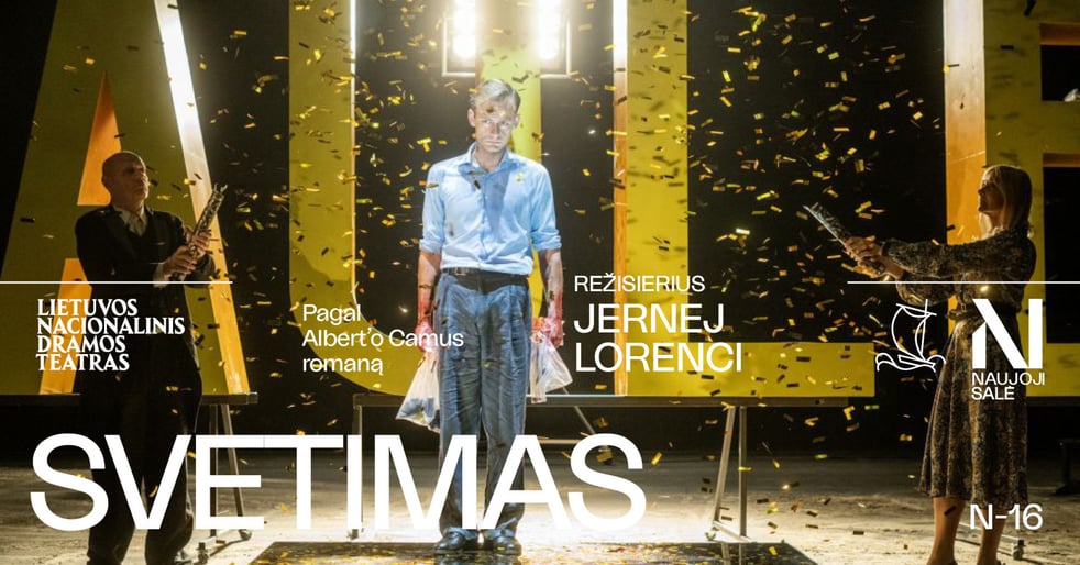 Pagal Alberto Camus romaną. SVETIMAS, rež. Jernej LORENCI