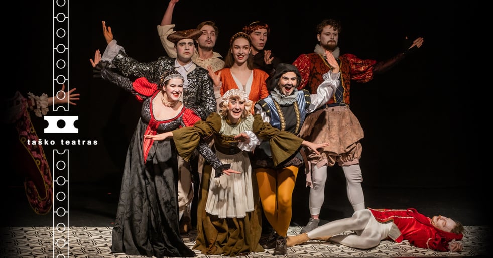 Jubiliejiniame Sofijos festivalyje - Komedija ''ROMEO IR DŽULJETA'' | rež. Ž. Beniušis | Taško teatras | Kulių kultūros centras