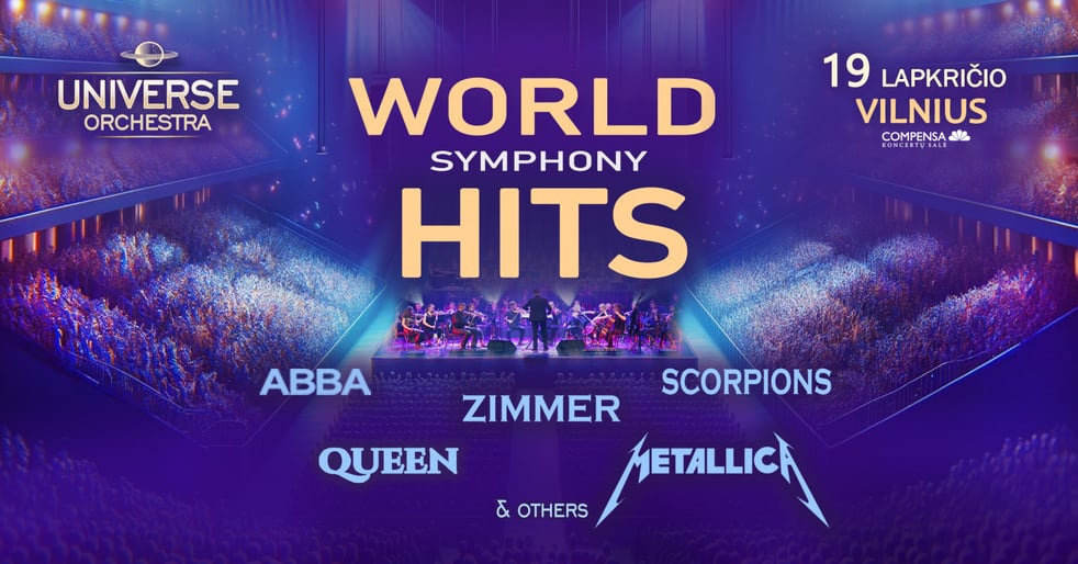 World Hits Symphony | Universe Orchestra | Vilnius