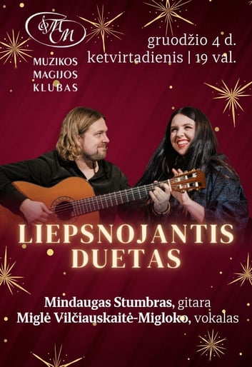(ATŠAUKTAS) Liepsnojantis duetas | Migloko ir Mindaugas Stumbras