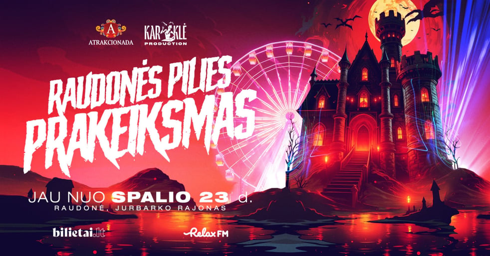 Raudonės pilies prakeiksmas, atrakcionai