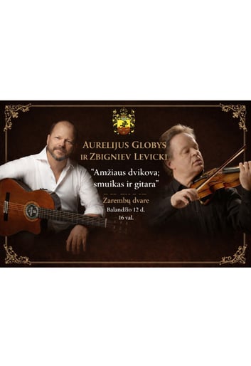 Amžiaus dvikova: smuikas ir gitara