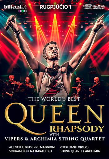 QUEEN Show - Vipers & Archimia String Quartet + Special Guest