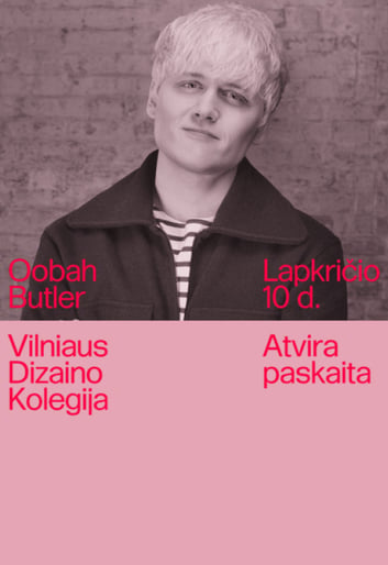 VDK atvira paskaita: Oobah Butler