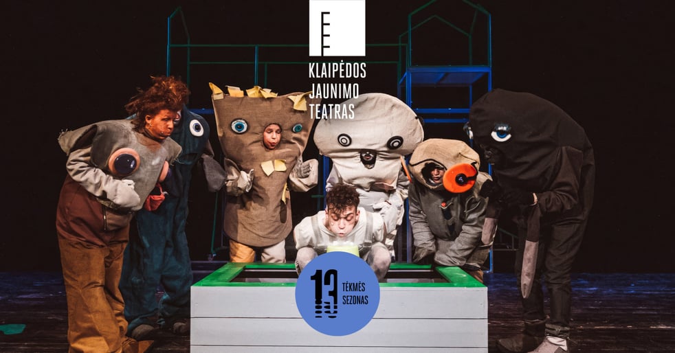 Klaipėdos jaunimo teatras | spektaklis vaikams Vieno kiemo istorija