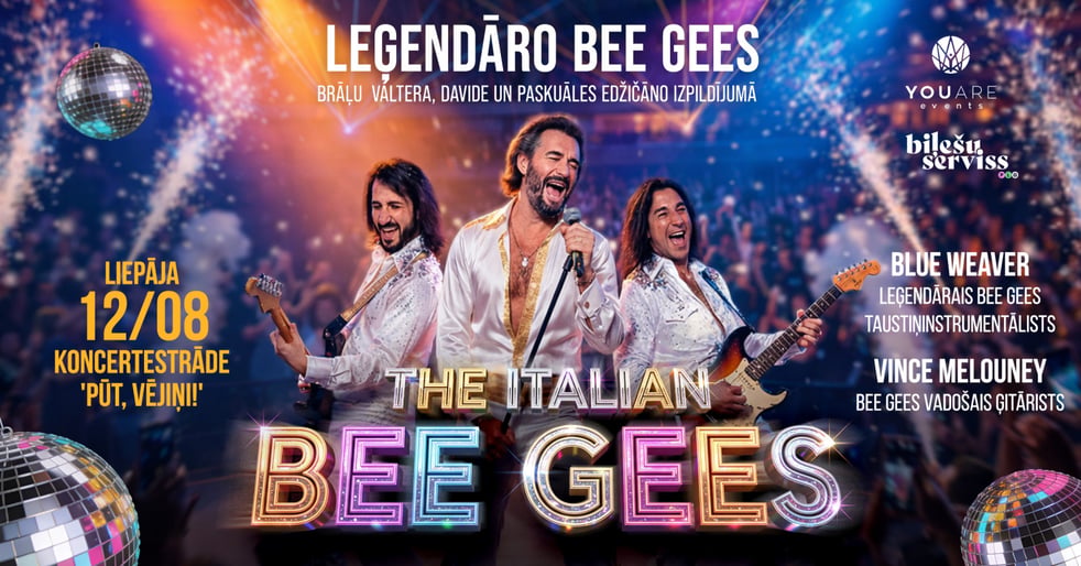 The Italian Bee Gees Liepājā