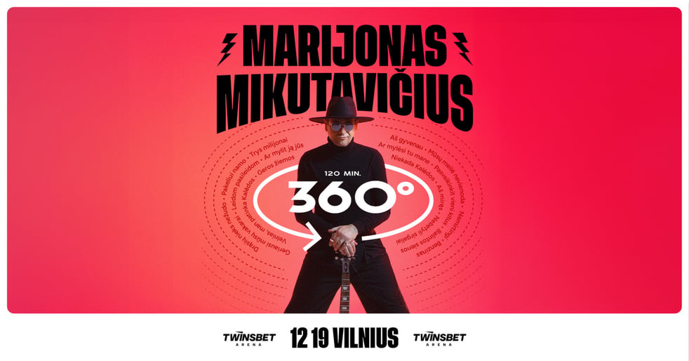 Marijonas Mikutavičius 360 / VILNIUS