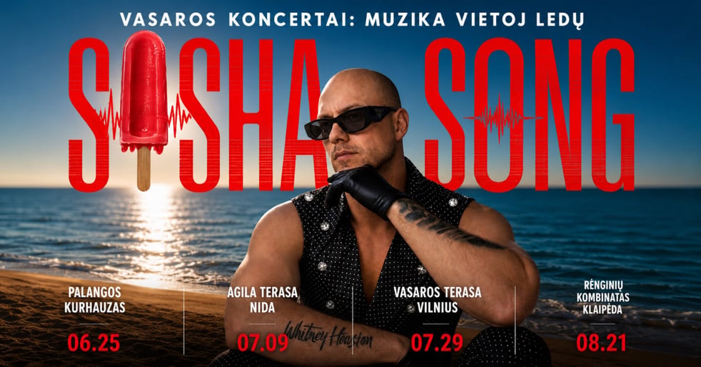 Naujoji Sashos Song daina „Birželis“: kūriniu patikėjo dainininko mama, o įtaką padarė kadaise išgirsti SEL atlikėjo žodžiai