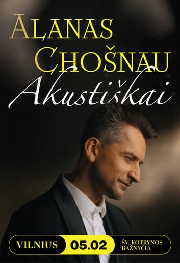 Alanas Chošnau ''Akustiškai'' | Vilnius