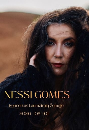 NESSI GOMES koncertas Laumžirgių žemėje