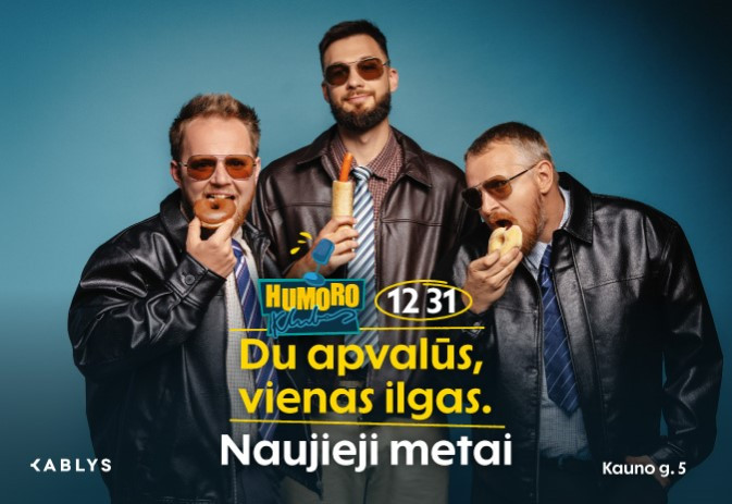 Naujieji su ''Humoro klubo'' programa ''Du apvalūs, vienas ilgas''