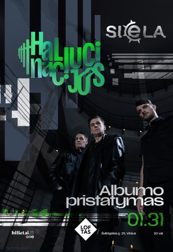 SIELA - ''HALIUCINACIJOS'' / Naujo albumo pristatymas