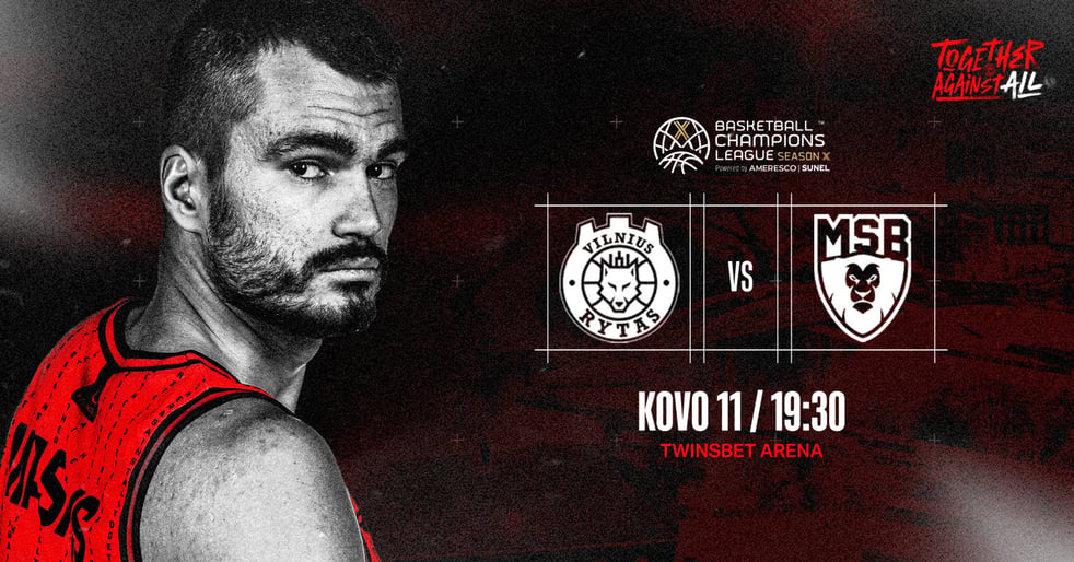 BCL: Vilniaus ''Rytas'' - Le Mano ''Sarthe Basket''