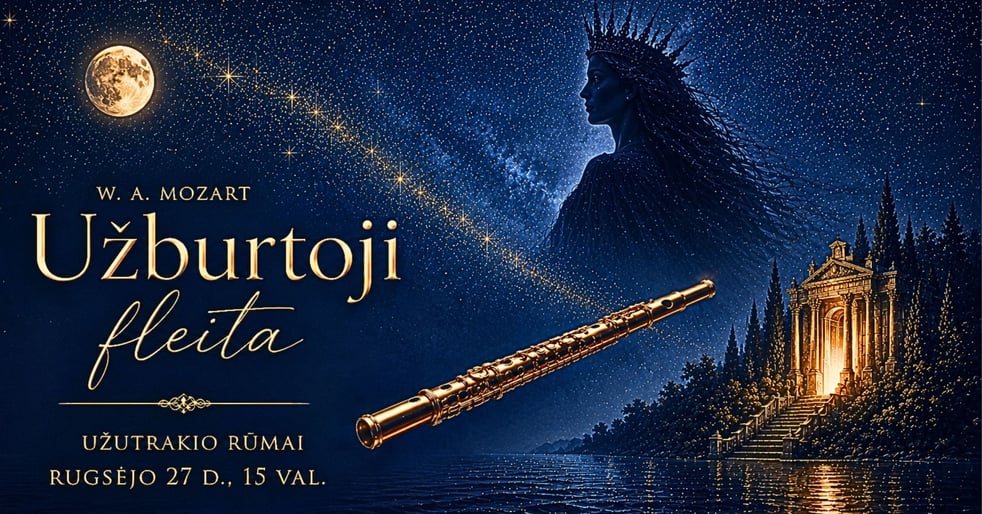 UŽBURTOJI FLEITA | Glausta opera