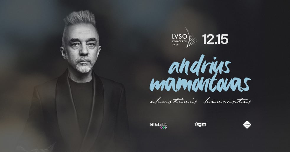 Andrius Mamontovas | Akustinis koncertas