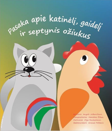 Jaunimo teatras ''Be durų'' Spektaklis vaikams  ''Pasaka apie katinėlį, gaidelį ir septynis ožiukus''