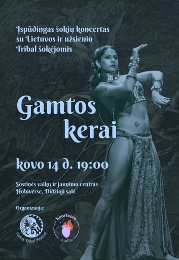 Tribal šokių koncertas ''Gamtos kerai''
