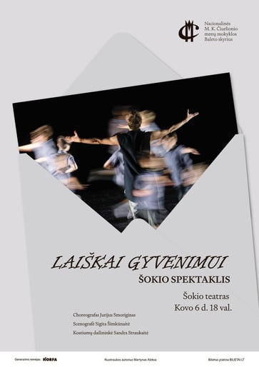 Šokio spektaklis ''Laiškai gyvenimui''