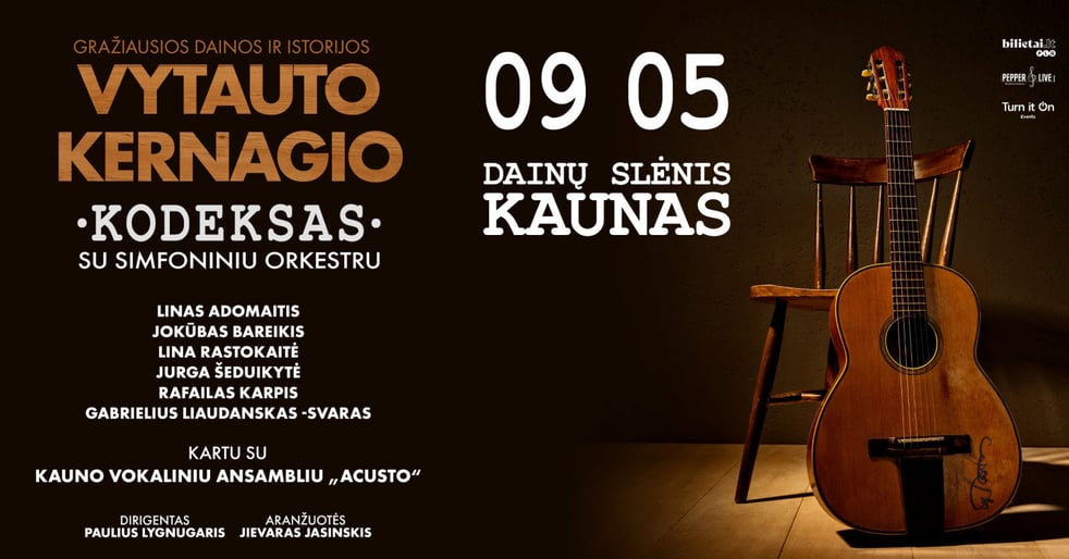 Vytauto Kernagio Kodeksas su Simfoniniu Orkestru
