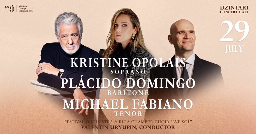 Kristine Opolais Gala Concert with Plácido Domingo & Michael Fabiano