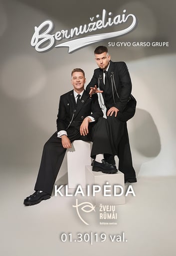 Grupė Bernužėliai su gyvo garso grupe | Klaipėda - Žvejų rūmai