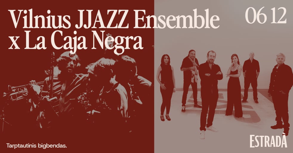Tarptautinis bigbendas: Vilnius JJAZZ Ensemble x La Caja Negra