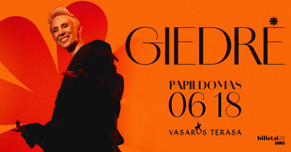 GIEDRĖ | Vasaros terasa | Papildomas