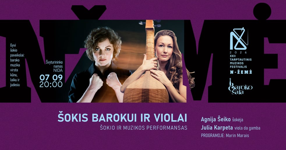 „Šokis barokui ir violai“ – kai muzika tampa judesiu
