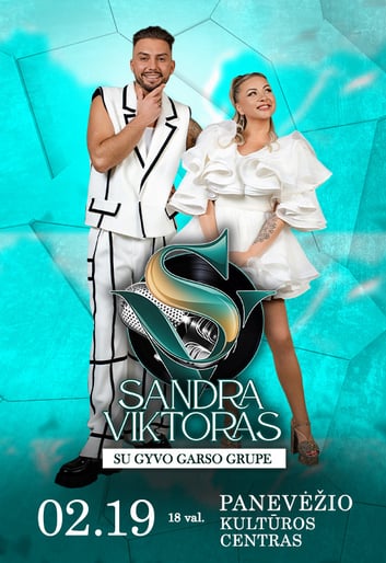 Sandra ir Viktoras su gyvo garso grupe | Panevėžys