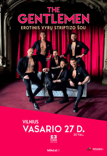 The Gentlemen (Slovakija). Erotinis vyrų šou